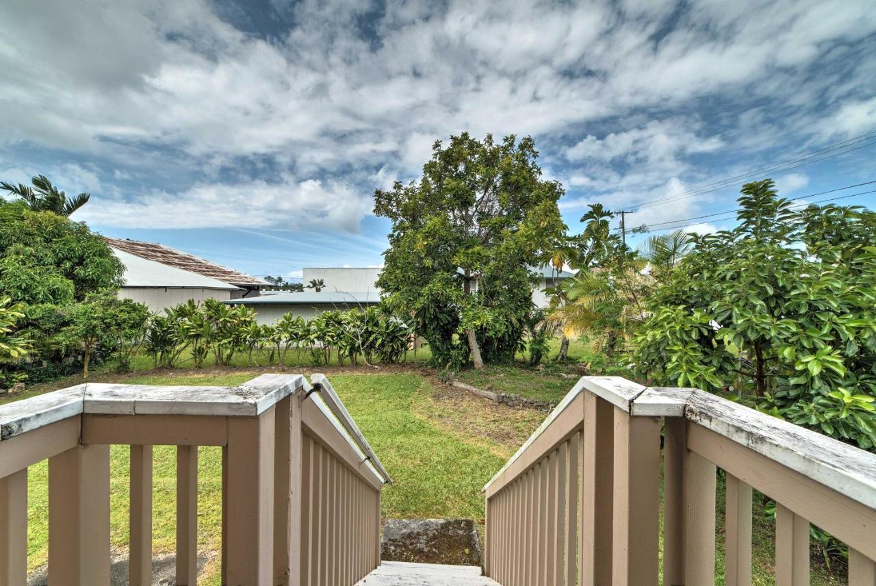 Hawaiian Hideaway With Yard Less Than 2 Miles To Hilo Bay! Exterior foto